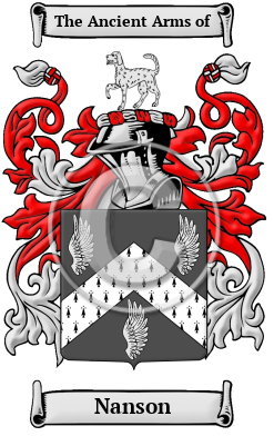 Nanson Family Crest/Coat of Arms
