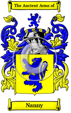 Nanny Family Crest/Coat of Arms
