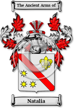 Natalia Family Crest Download (jpg) Legacy Series - 150 DPI