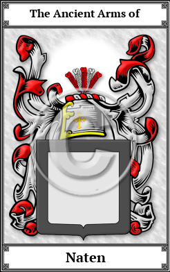 Naten Family Crest Download (JPG)  Book Plated - 150 DPI