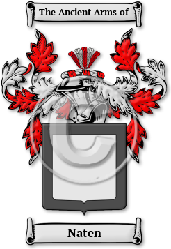 Naten Family Crest Download (jpg) Legacy Series - 150 DPI
