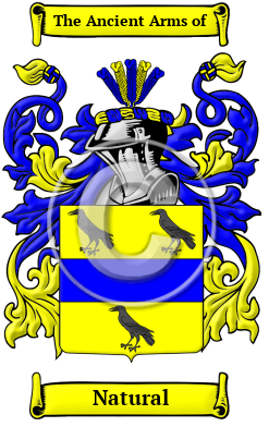 Natural Family Crest/Coat of Arms