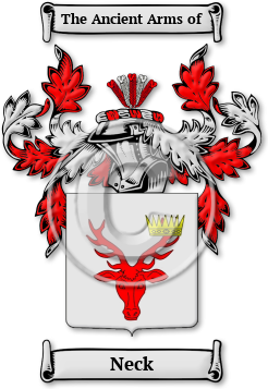 Neck Family Crest Download (JPG) Legacy Series - 600 DPI