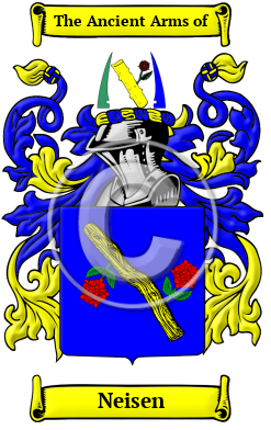 Neisen Family Crest/Coat of Arms