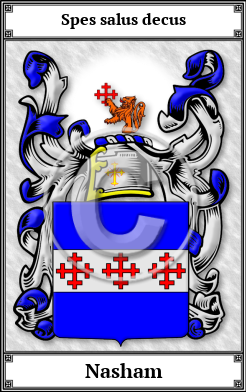Nasham Family Crest Download (JPG)  Book Plated - 150 DPI