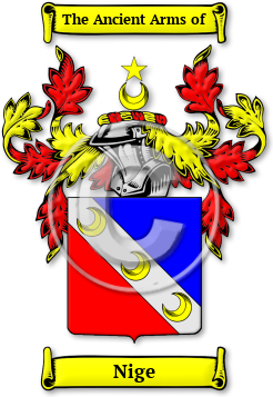 Nige Family Crest Download (jpg) Legacy Series - 150 DPI
