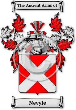 Nevyle Family Crest Download (JPG) Legacy Series - 600 DPI