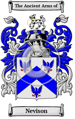 Nevison Family Crest/Coat of Arms