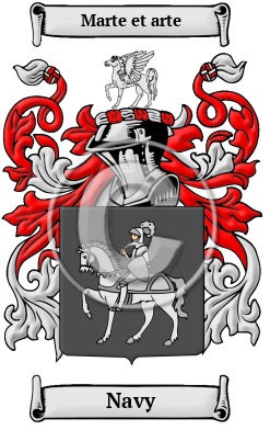 Navy Family Crest/Coat of Arms