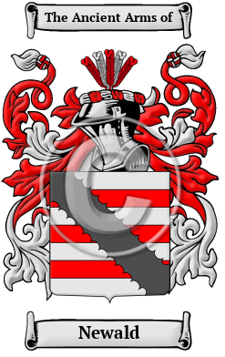 Newald Family Crest/Coat of Arms