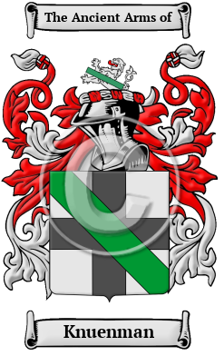 Knuenman Family Crest/Coat of Arms