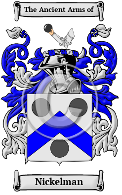 Nickelman Family Crest/Coat of Arms