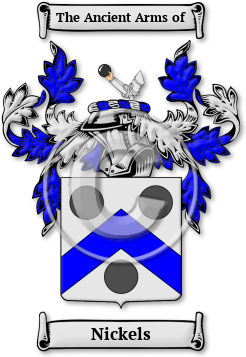 Nickels Family Crest Download (jpg) Legacy Series - 150 DPI