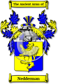 Nedderman Family Crest Download (JPG) Legacy Series - 600 DPI