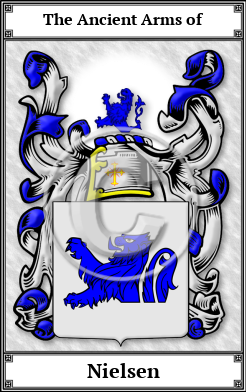 Nielsen Family Crest Download (JPG)  Book Plated - 150 DPI
