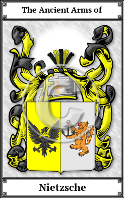 Nietzsche Family Crest Download (JPG)  Book Plated - 150 DPI