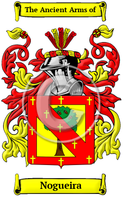 Nogueira Family Crest/Coat of Arms