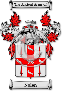 Nolen Family Crest Download (jpg) Legacy Series - 150 DPI