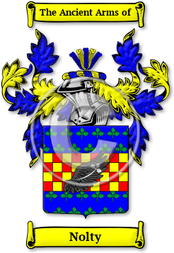 Nolty Family Crest Download (jpg) Legacy Series - 150 DPI