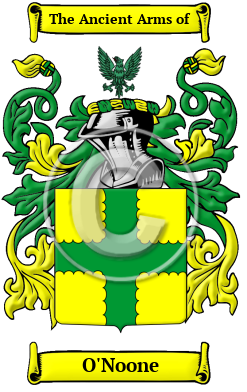 O'Noone Family Crest/Coat of Arms