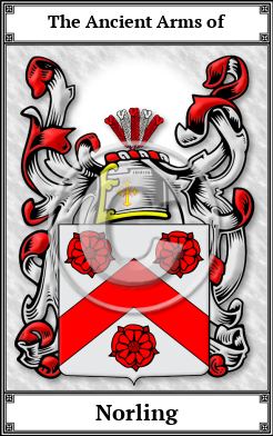 Norling Family Crest Download (JPG) Book Plated - 600 DPI
