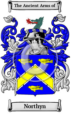 Northyn Family Crest Download (JPG) Heritage Series - 600 DPI