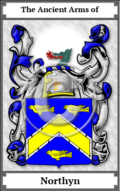 Northyn Family Crest Download (JPG)  Book Plated - 150 DPI