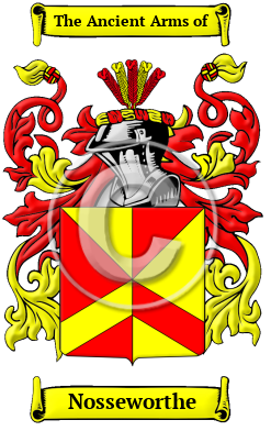 Nosseworthe Family Crest/Coat of Arms