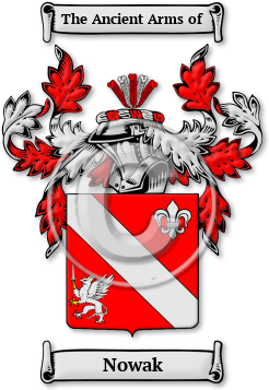 Nowak Family Crest Download (jpg) Legacy Series - 150 DPI