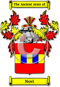 Novi Family Crest Download (JPG) Legacy Series - 600 DPI