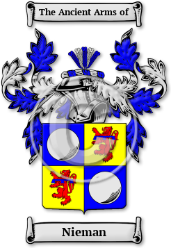 Nieman Family Crest Download (JPG) Legacy Series - 600 DPI