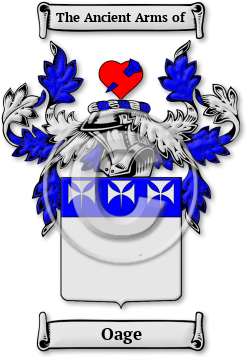 Oage Family Crest Download (JPG) Legacy Series - 600 DPI