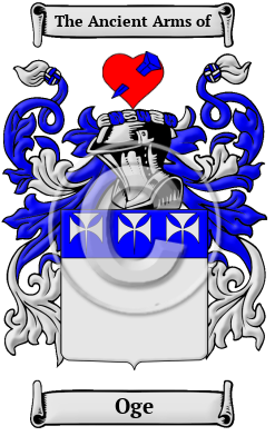 Oge Family Crest/Coat of Arms