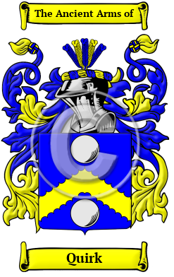 Quirk Family Crest/Coat of Arms