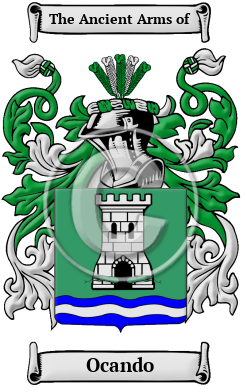 Ocando Family Crest/Coat of Arms