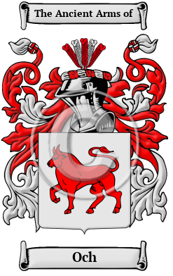 Och Family Crest/Coat of Arms