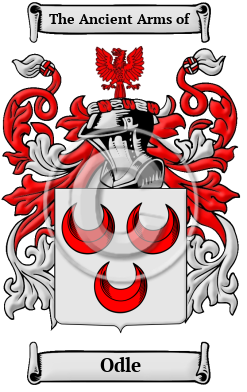 Odle Family Crest/Coat of Arms