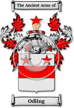 Odling Family Crest Download (jpg) Legacy Series - 150 DPI