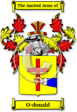 O-donald Family Crest Download (jpg) Legacy Series - 150 DPI