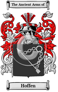 Hoffen Family Crest/Coat of Arms