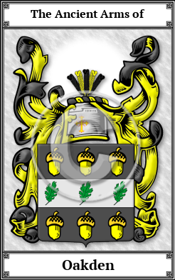 Oakden Family Crest Download (JPG)  Book Plated - 150 DPI