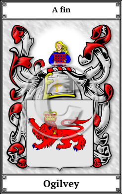 Ogilvey Family Crest Download (JPG)  Book Plated - 150 DPI