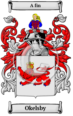 Okelsby Family Crest/Coat of Arms