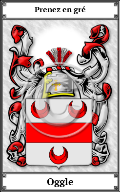Oggle Family Crest Download (JPG) Book Plated - 600 DPI