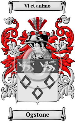 Ogstone Family Crest/Coat of Arms
