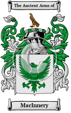 MacInnery Family Crest/Coat of Arms