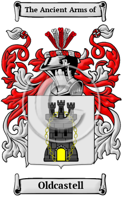Oldcastell Family Crest/Coat of Arms