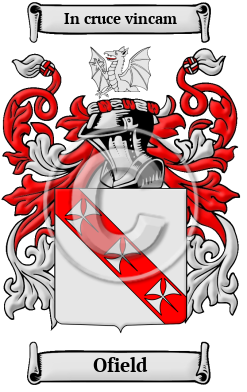 Ofield Family Crest/Coat of Arms