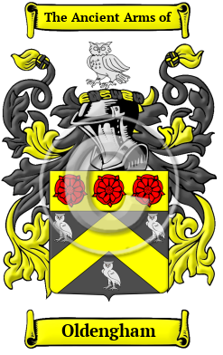 Oldengham Family Crest/Coat of Arms