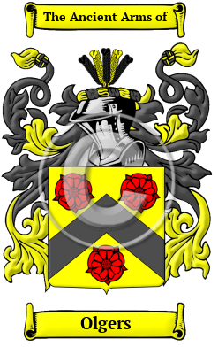 Olgers Family Crest/Coat of Arms